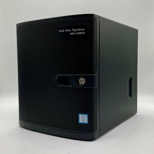 【Q1005】ジャンク　NWS-2T100ES Ⅲ 4ベイ サーバPC　- Xeon E3-1220 v6 / 8GB / HDD無し / 　- プロダクトキー付き - クリーニング済み