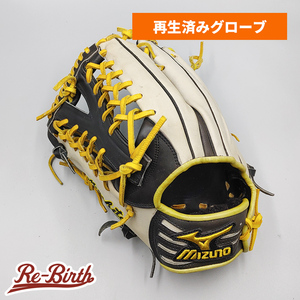 【クリーニング済み 】 ミズノ 軟式グローブ / 外野手用 型付け済み (mizuno グラブ)[WE1061]