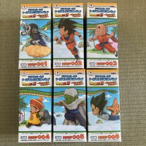 ドラゴンボール　ワールドコレクタブルフィギュア Memorial Parade 6種　トリヤマロボ　孫悟空　クリリン　孫悟飯　ピッコロ　ベジータ