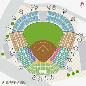 今年のウル虎の夏五夜目の７月２７日（土）１８時試合開始 阪神タイガースvs中日ドラゴンズ 阪神甲子園球場レフトペア席 