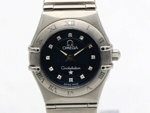 【 オメガ OMEGA 】 腕時計 1465.51 コンステレーション ミニマイチョイス 23mm SS 12Pダイヤ クォ―ツ レディース □新着 70421-2