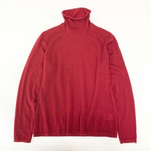 Ol26《カシミヤ100%》大きいサイズ☆ Rossa インポートロッサ カシミヤニット タートルネックセーター サイズ46 総カシミア レディース