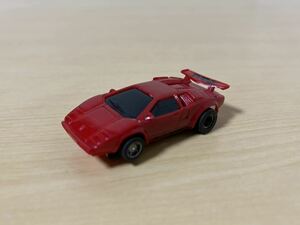 HO Slot Car Lamborghini Countach Red
