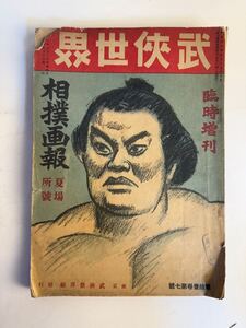 武侠世界 相撲画報 夏場所号 大正 11年 臨時増刊 第11巻 第7号 相撲 横綱 大関 雑誌 大正ロマン