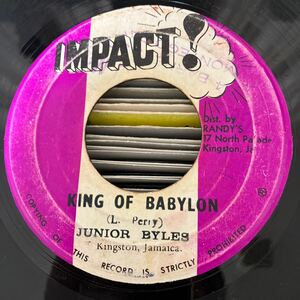 junior byles-king of babylon