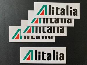 Alitalia ランチア アリタリア ロゴ テッカー　５枚セット