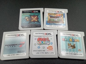 3DS ソフト 5点セット （G6-23）