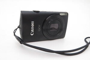 1円～【動品】Canon　キャノン　IXY　イクシー　600F　コンパクト　デジタルカメラ　本体のみ　ブラック　12-3-4