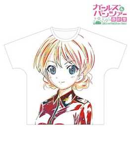 ガールズ&パンツァー最終章 ダージリン Ani-Art フルグラフィックtシャツ arma bianca アニメ tシャツ