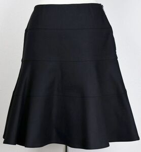 ALAIA FLAIR SKIRT BLACK size 38 アライア フレア スカート フランス製 b8451