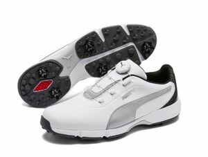 送料無料◆新品◆プーマ PUMA GOLF フュージョン ディスク スパイクシューズ◆(25.5)◆192226-01◆ゴルフシューズ