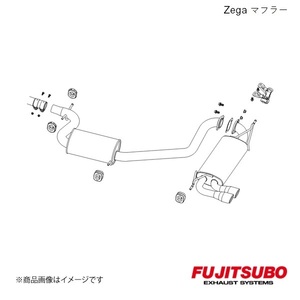 FUJITSUBO/フジツボ マフラー Zega ゴルフ ＧＴｉ GH,ABA-1KAXX 2005.6～2009.9 270-92951