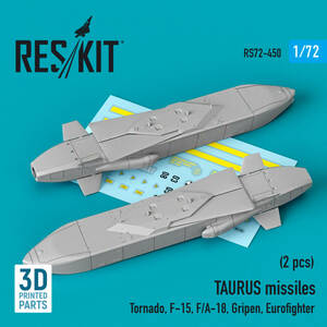 ◆◇RESKIT【RS72-0450】1/72 KEPD350タウルス巡航ミサイル(2個入り)◇◆　