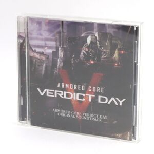 025s CD ARMORED CORE VERDICT DAY ORIGINAL SOUNDTRACK アーマード・コア ヴァーディクトデイ オリジナルサウンドトラック ※中古