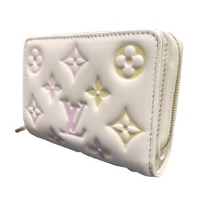 【中古】 LOUIS VUITTON ルイ・ヴィトン ポルトフォイユ・ルー M11909 日本限定 ラムレザー レディース財布 24025224 RD