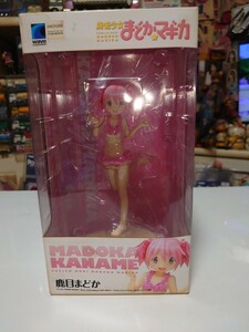 ウェーブ魔法少女まどかマギカ1/10鹿目まどかフィギュア(未開封）PVC製塗装済完成品