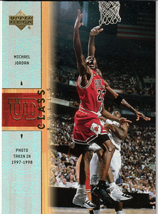 2001-02 UPPER DECK UD CLASS MICHAEL JORDAN #C1 Chicago Bulls