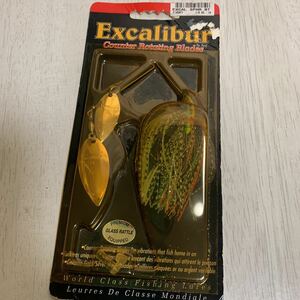 R4 新品 EXCALIBUR エクスキャリバー スピナーベイト 　ヒロ内藤　経年劣化あり　オールドルアー