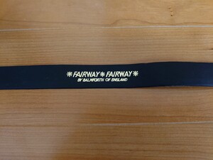 ☆ FAIRWAY フェアウェイ　グリップレザー　ブラック Ｂ級品　☆