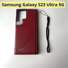 Samsung Galaxy S23 Ultra 5G用 ケース 背面 カード