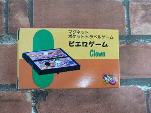 【未使用品】マグネットポケットトラベルゲーム ピエロゲーム 「Clown」