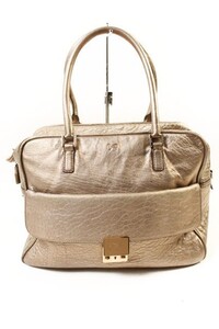 アニヤハインドマーチ ANYA HINDMARCH バッグ ハンド CARKER ゴールド /yy0528 レディース