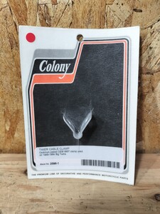 Colony コロニー　デスビ　進角　ケーブルクランプ　ビンテージ　パンヘッド　オリジナル　ボバー