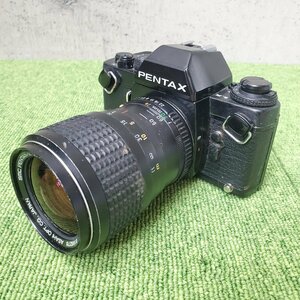 【ジャンク】pentax lx ブラックボディ 前期 一眼レフフィルムカメラ a-1 ファインダー smcpentax-m 1:2.8 35mm-1:3.5 70mm s0984