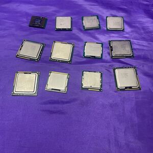 Intel(インテル) Celeron i7-2700/G1840 /KP900/128 /E7500/G6950/SL72B/W3565/X5570x2/E3-1220V2/W3503x2 CPUまとめ