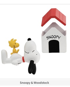 SNONPY Capgule Vignette スヌーピー カプセルヴィネット ① Snoopy & Woodstock ウッドストック ガチャポン 【新品未使用品！梱包発送】