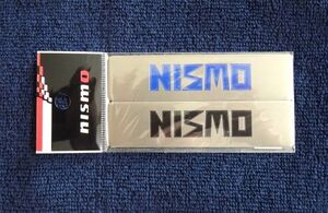 ニスモ 40周年 40th エンブレムセット 旧ロゴ NISMO 日産 NISSAN ステッカー 新品未開封品