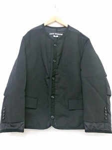 JUNYA WATANABE COMME des GARCONS ジュンヤワタナベ コムデギャルソン 中綿ブルゾン ブラック 毛100% S JJ-J009 AD2022 Padded blouson