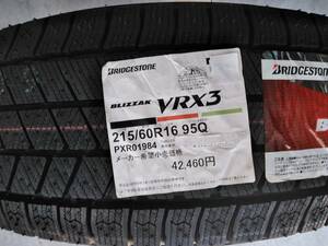 ブリヂストン ２１５/６０R１６ ９５Q BLIZZAK VRX3 格安新品４本セット