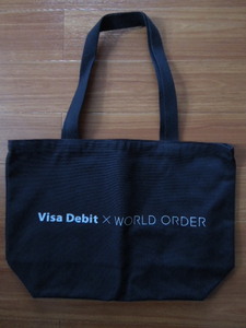 【非売品】WORLD ORDER　バッグ　須藤元気