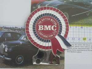 新品ＢＭＣグリルバッジ◆ＢＭC GRILL BADGE◆アンテーク BMCミニ/ローバーミニ/モーリス マイナー/オースチン/MG/ライレー/ADO16/ウズレー