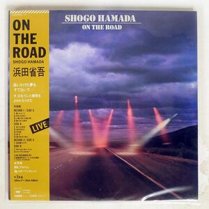 帯付き 浜田省吾/ON THE ROAD/CBS/SONY 32AH141011 LP