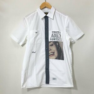 WTAPS BD SS COPO SUCKER COOLMAX 半袖シャツ カジュアルシャツ メンズ Mサイズ ホワイト系 ダブルタップス トップス A2017◆