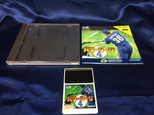 中古AB★パワーリーグIV★PCエンジンソフト