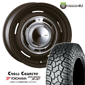 4本セット クリムソン ディーンクロスカントリー CROSSCOUNTRY 17x7.0J 10/108/114.3 +38 MB YH ジオランダーXAT G016 245/65R17 WL RAV4