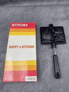 【 フェリシモ Happy Kitchen めでたい焼き 鯛焼き器 】調理器具 フライパン アウトドア キャンプ