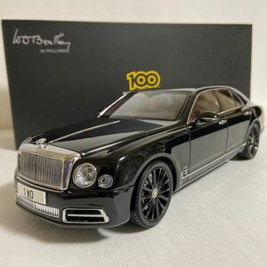 ★オールモストリアル／ALMOST REAL：1/18 ★ベントレー ミュルザンヌ／BNNTLEY MULSANNE By-MULLINER (Black) ★100周年限定品／未展示♪