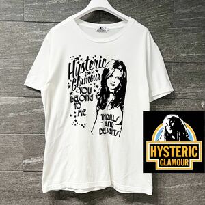 -人気- ヒステリックグラマー　半袖Tシャツ　ヒスガール　ロゴ　プリント　M HYSTERIC GLAMOUR Tシャツ