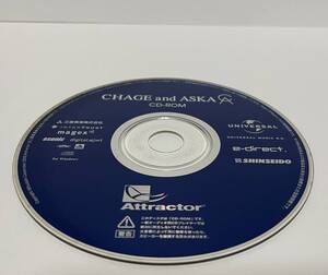 ▼ 即決 ▼ 【ジャンク扱い】 CHAGE and ASKA CD-ROM「INCLUDING ORIGINAL INTERVIEW AND MORE!」 !! ディスクのみ わけあり 要注意