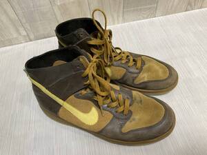 中古品 NIKE　DUNK　ナイキ　ダンク　ノーライナー