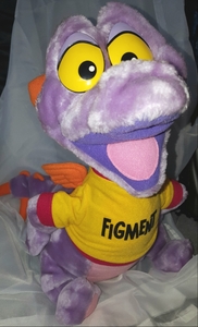 正規 フィグメント パープル ドラゴン 特大 サイズ ぬいぐるみ ディズニー ランド 龍 Walt Disney World Dragon Figment stuffed toy doll