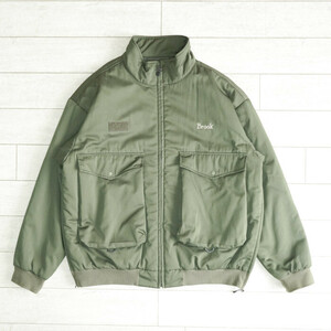 ★Brook 23aw Padded jacket ブルック パデッドジャケット size2 カーキ★