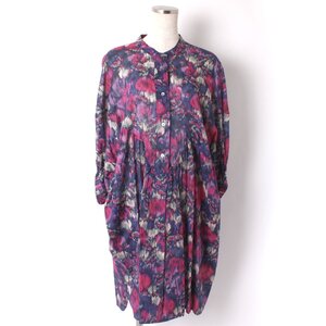 22ss【タグ付き・新品・定価60,500円】ISABEL MARANT ETOILE MAZEA DRESS 36 FADED NIGHT 22PRO2097 イザベルマランエトワール ワンピース