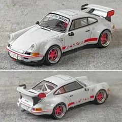 ターマックワークス RWB バックデート 1:64 ホビー64 ホワイト/レッド