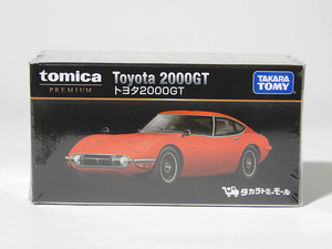 【クリアケース梱包】トミカプレミアム タカラトミーモール オリジナル トヨタ 2000GT / 赤・レッド 限定【未開封】TOYOTA 2000GT