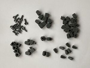 F392　LEGOバラパーツ　新濃灰　1 x 1　ブロック系　特殊パーツ　まとめて大量㎏